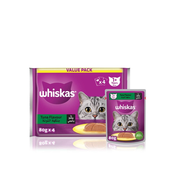 Whiskas Tuna Value Pack 80g x 4s