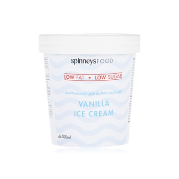 Spinneysfood Low Fat Low Sugar Vanilla Ice Cream 500ml
