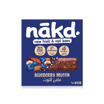 Nakd Blueberry Muffin Bar 4 x 35g