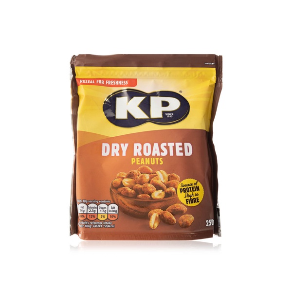 Kp Dry Roasted Peanuts 250g