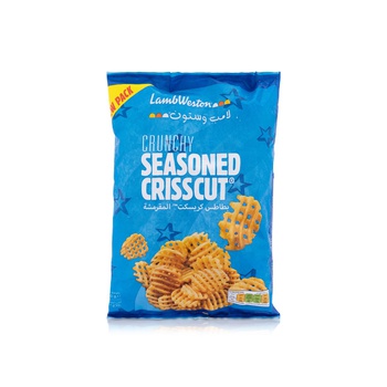 Lamb Weston Frozen Crunchy Seasoned Crisscut Potato Fries 750G