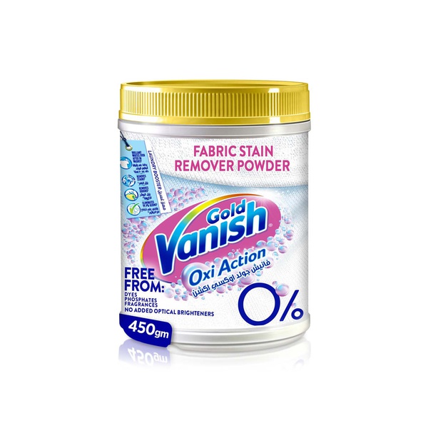 Vanish Gold Fabric Oxi Action Stain Remover Powder for White Clothes 450g