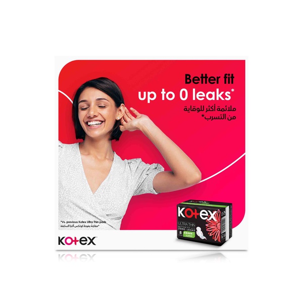 Kotex Ula Thin Super Pads with Wings 16s