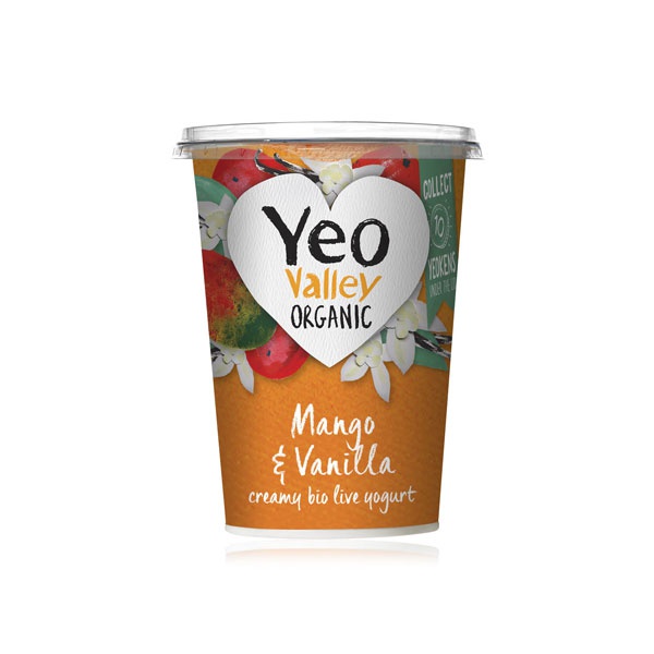 اشتري Yeo Valley mango & vanilla yoghurt 450g في الامارات