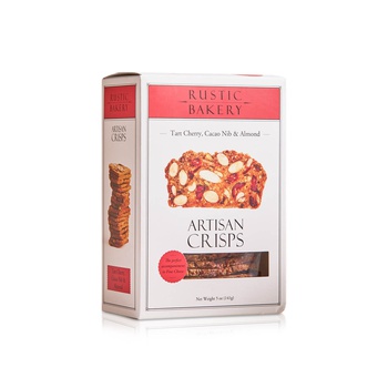 Rustic Bakery Cherry Cacao and Almond Crisps 141g