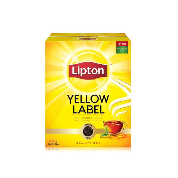 اشتري ليبتون شاي العلامة الصفراء بودرة 800 غرام في الامارات