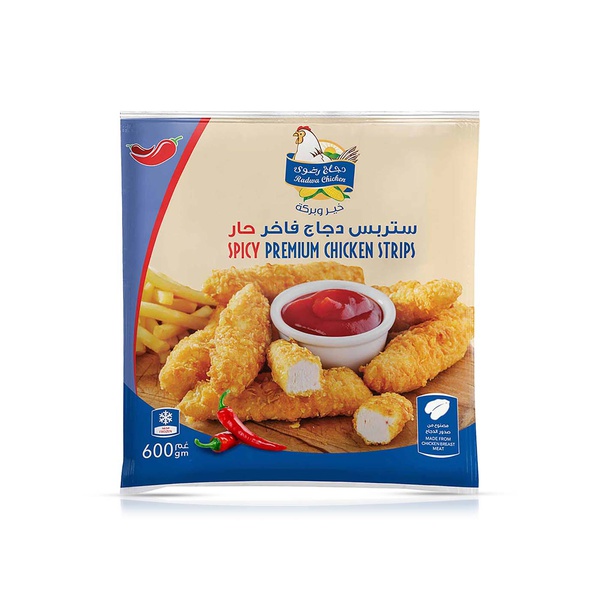 Radwa Frozen Spicy Chicken Strips 600g