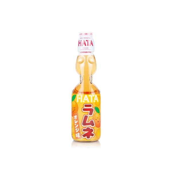 Hata Bin Ramune Orange Drink 200ml