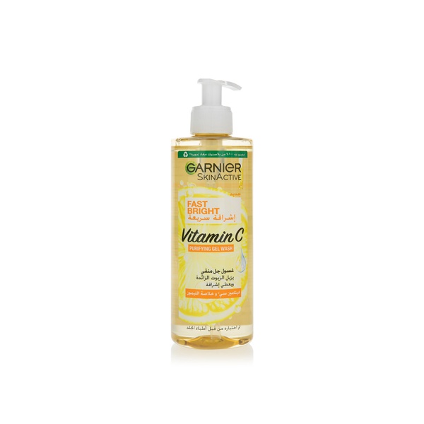 Garnier Skinactive Fast Bright Face Wash with Pure Lemon 400ml