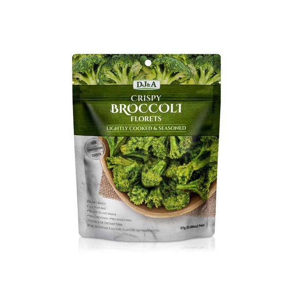 DJ&A Broccoli Florets Crisps 25g