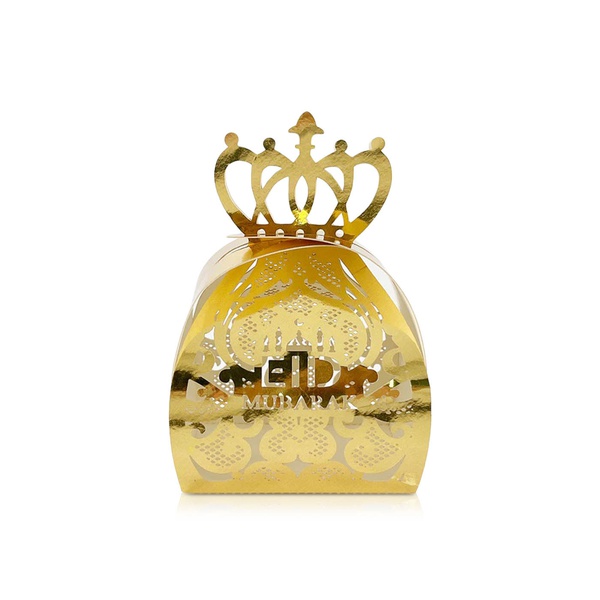 Party Magic Eid Mubarak Candy Boxes Gold x 6