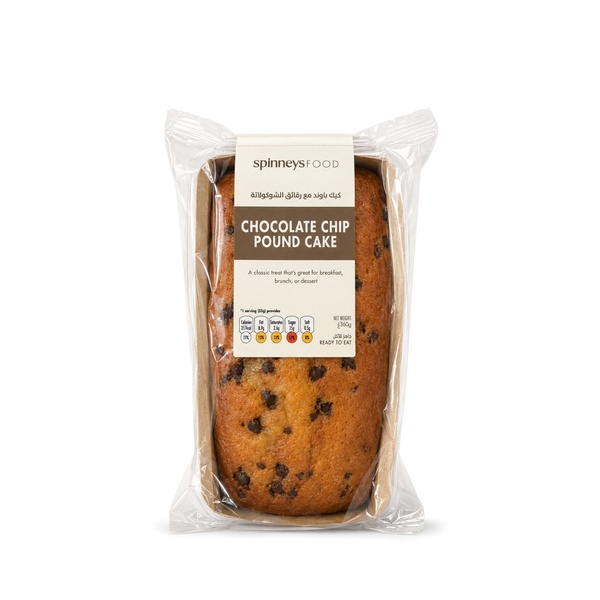 Spinneysfood Chocolate Chip Pound Cake 360g