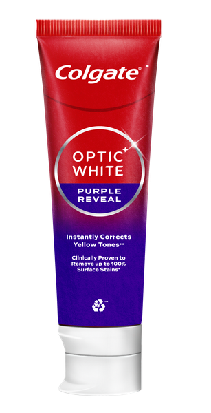 Colgate Optic White Purple Reveal Whitening Toothpaste 75ml
