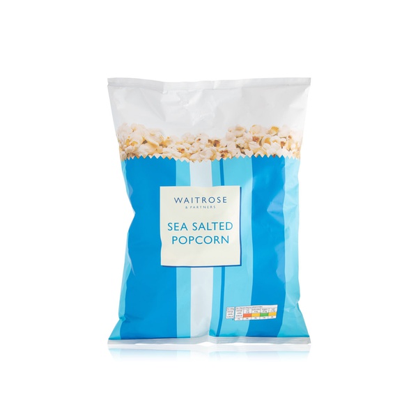 اشتري Waitrose Sea Salted Popcorn 80g في الامارات