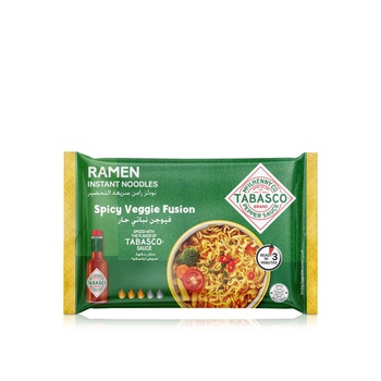 Tabasco Instant Ramen Noodles Spicy Veggie Fusion 75g