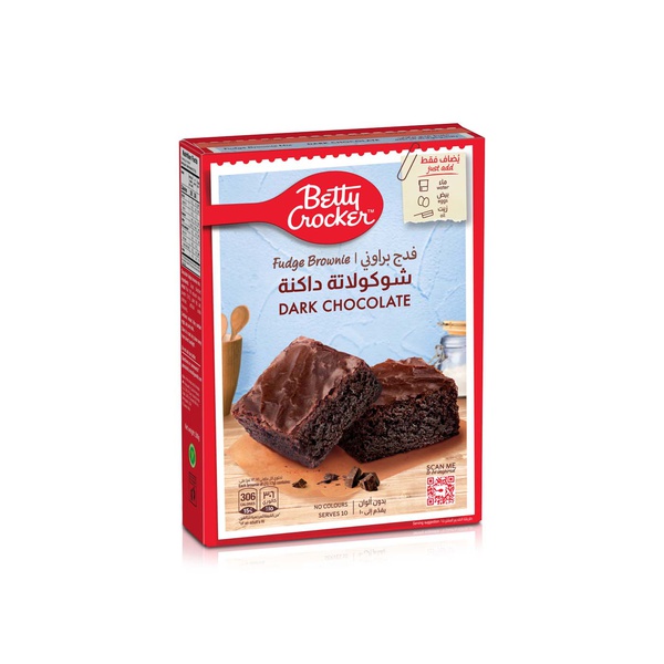 Betty Crocker Dark Chocolate Fudge Brownie Mix 500g