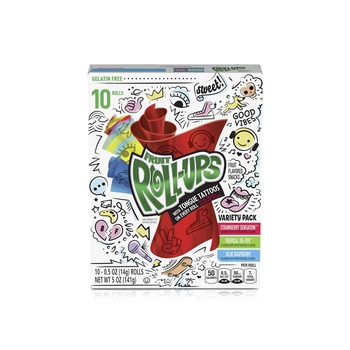 Fruit Rollups Variety Pack Fruit Flavored Snacks 141g