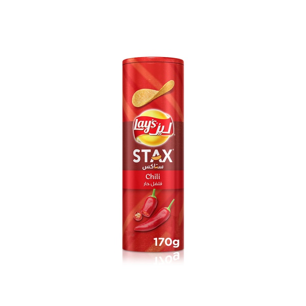 Lay's Stax Chili Potato Crisps 170g