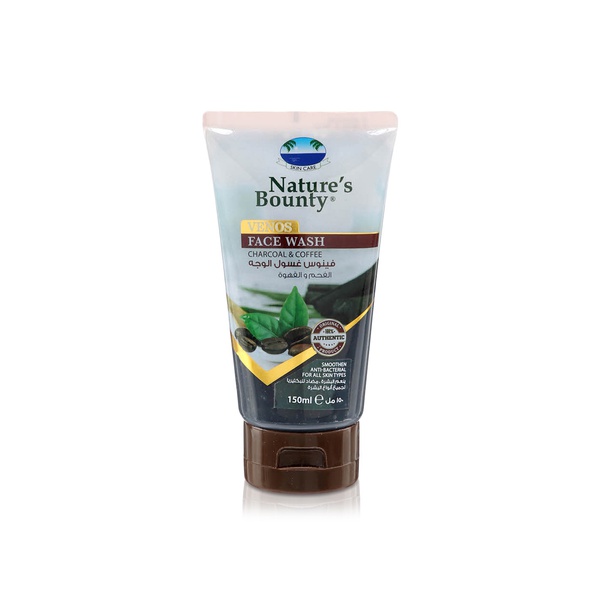 Nature's Bounty Face Wash Activated Charcoal and Coffee 150ml