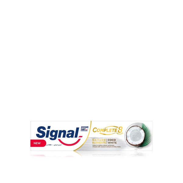 اشتري Signal coco white toothpaste 100ml في الامارات