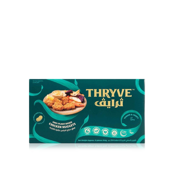 Thryve Frozen Plant-Based Chicken Nuggets 12S 264G