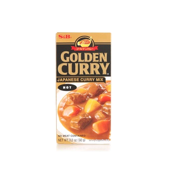 S&b Golden Curry Japanese Curry Mix Hot 92g