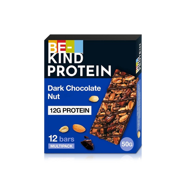 Be-Kind Dark Chocolate Nut Protein Bars 50g