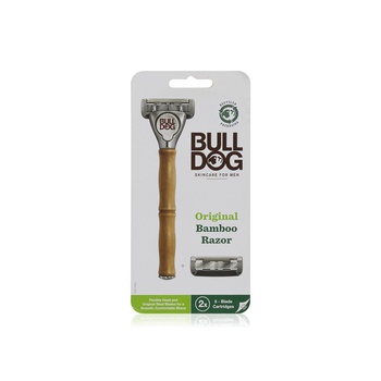 Bulldog Skincare for Men Original Bamboo Razor with Blade Kit x 2