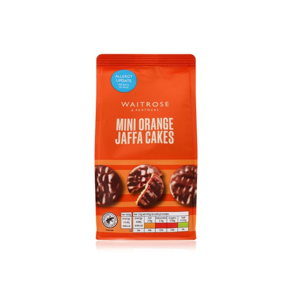 Waitrose Mini Orange Jaffa Cakes 125g