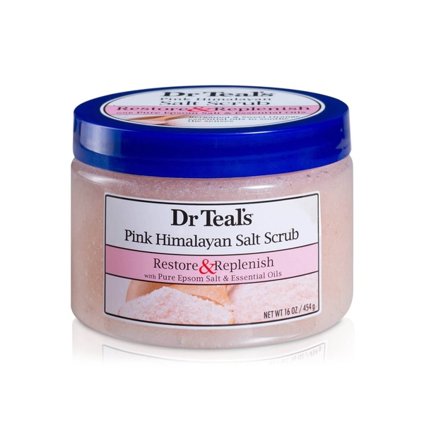 Dr Teal's Pink Himalayan Salt Scrub 454g