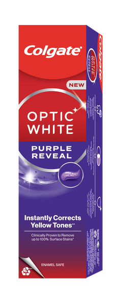 Colgate Optic White Purple Reveal Whitening Toothpaste 75ml