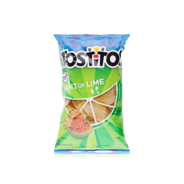 Buy Tostitos tortilla chips with a hint of lime 283.5g in UAE