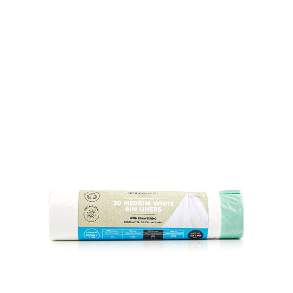 Spinneyshome Garbage Bags 60x 90 (114 litre) White