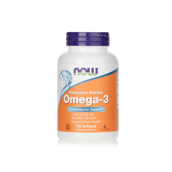 Now Omega 3 1000mg Soft Gels x 100