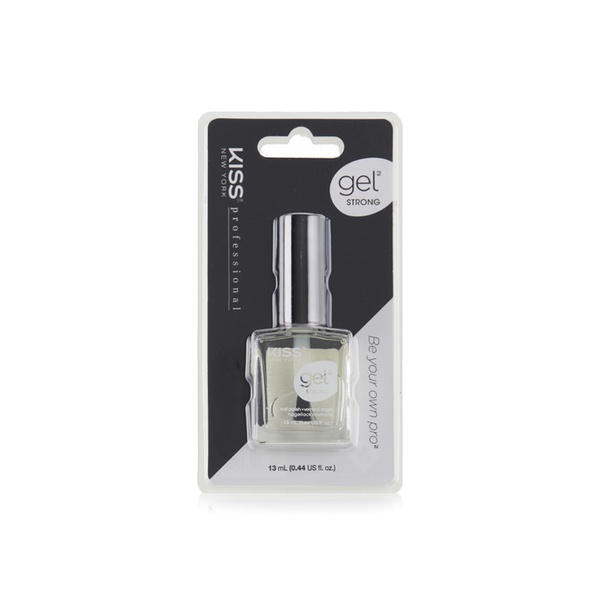 Buy Kiss Gel strong top coat nail polish 13ml in UAE