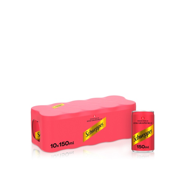 Schweppes Pink Grapefruit Can 150ml x 10