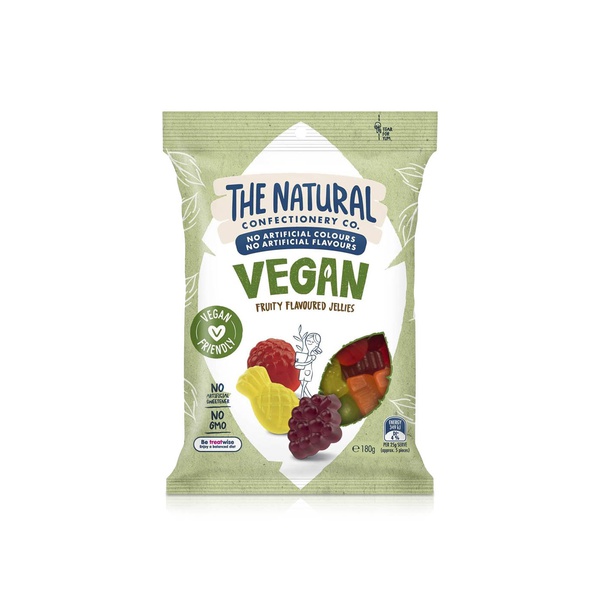 The Natural Confetionary Co. Vegan Fruity Flavoured Jellies 180g