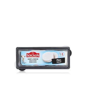 Soignon Plain Goat Cheese Log 125g