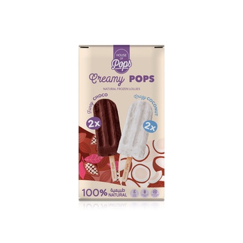 House of Pops Frozen Creamy Minis 45ml x 4