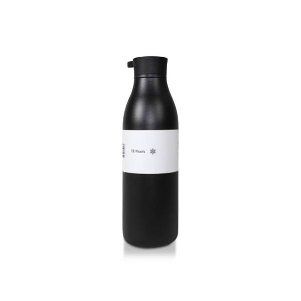 Moya Blue Lagoon Sustainable Water Bottle Black 460ml