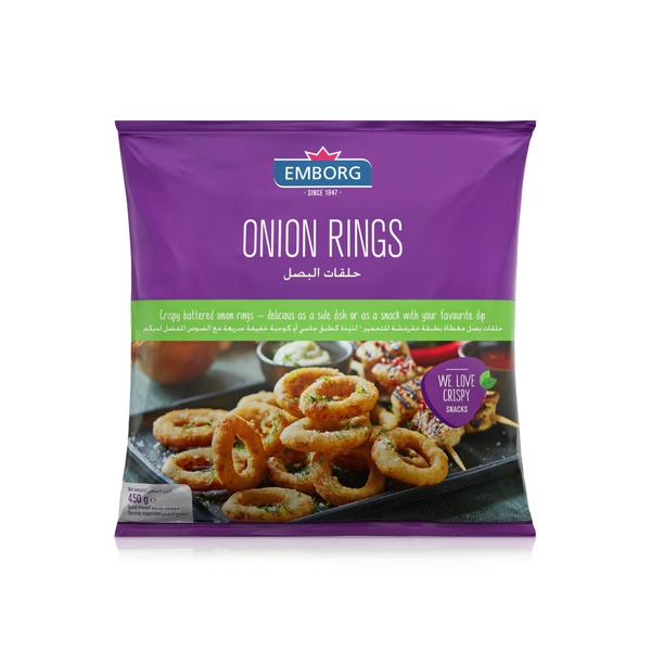 Emborg Frozen Onion Rings 450g