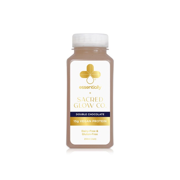 Sacred Glow Vegan Protein Double Chocolate 250ml