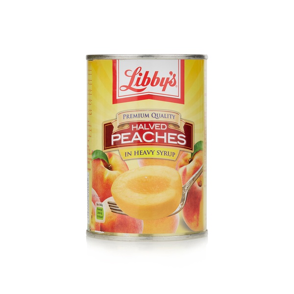 Buy Libbys halved peaches 420g in UAE