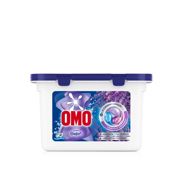 OMO Comfort 3in1 Lavender Laundry Capsules 225g
