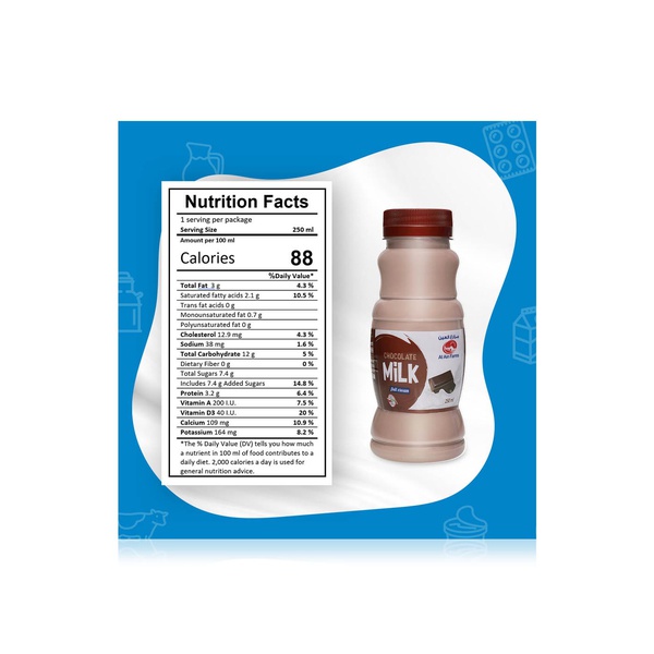 Al Ain Farms Choco Milk 250ml
