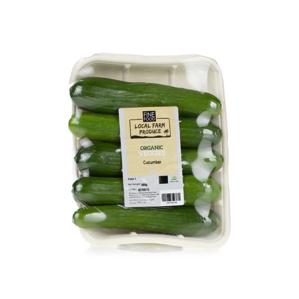 Buy FineFOOD organic cucumber 500g in UAE