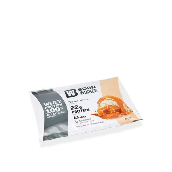 Born Winner Toffee Caramel Whey Protein Blend 30g