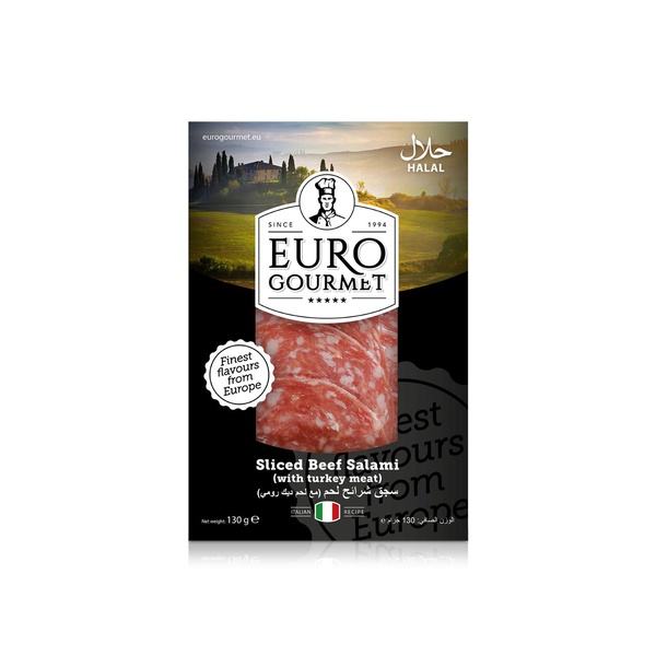 Euro Gourmet Turkey Salami Slices 130g