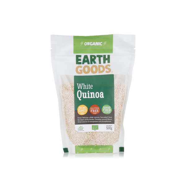 Earth Goods Organic White Quinoa 500g
