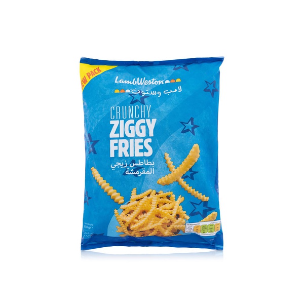 Lamb Weston Frozen Crunchy Ziggy Fries 750G
